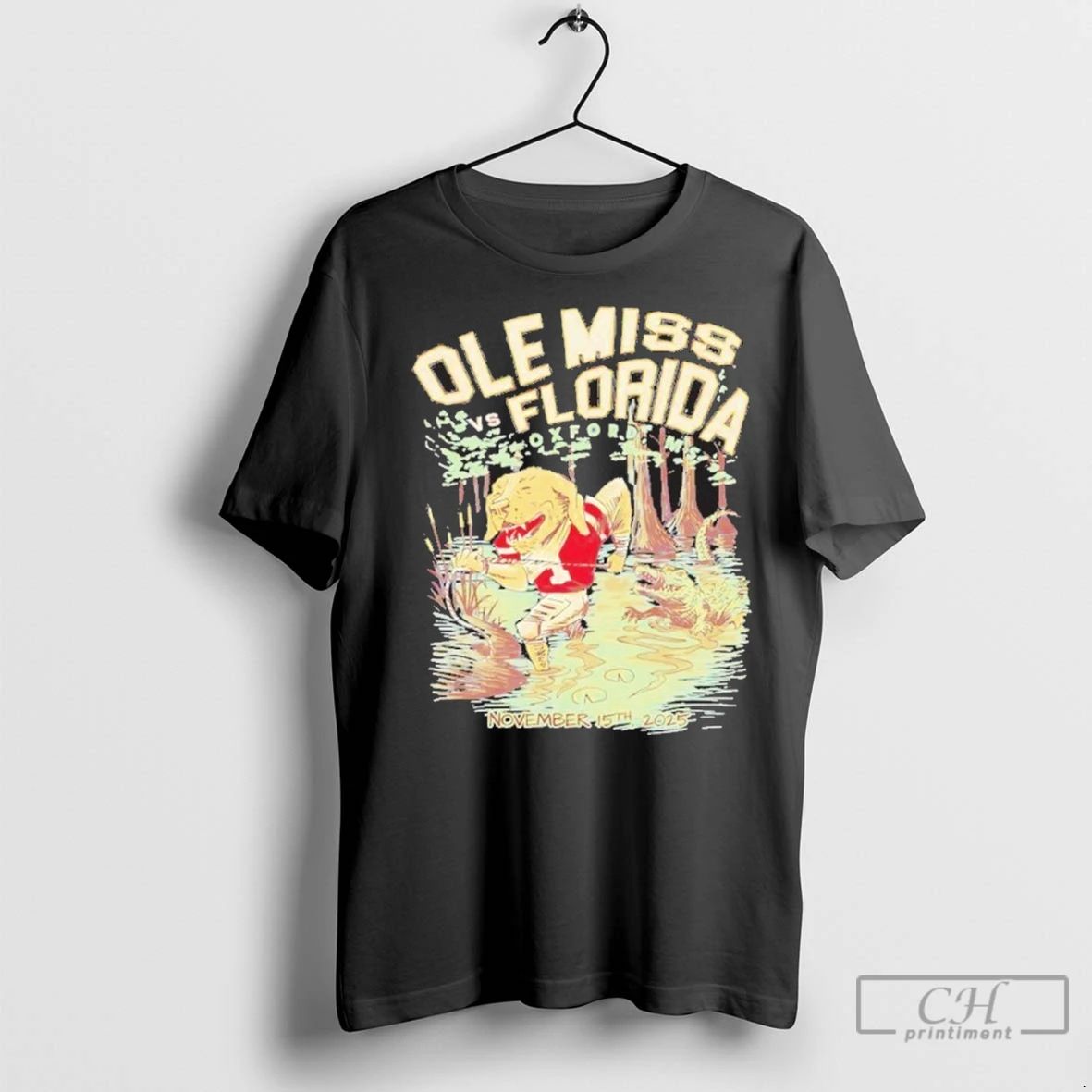 Premium November 15th Florida Vs Ole Miss Game Day 2025 Unisex T-shirt, Sweatshirt, Hoodie, Long Sleeve Tee - T-Shirt, Sweatshirt, Hoodie