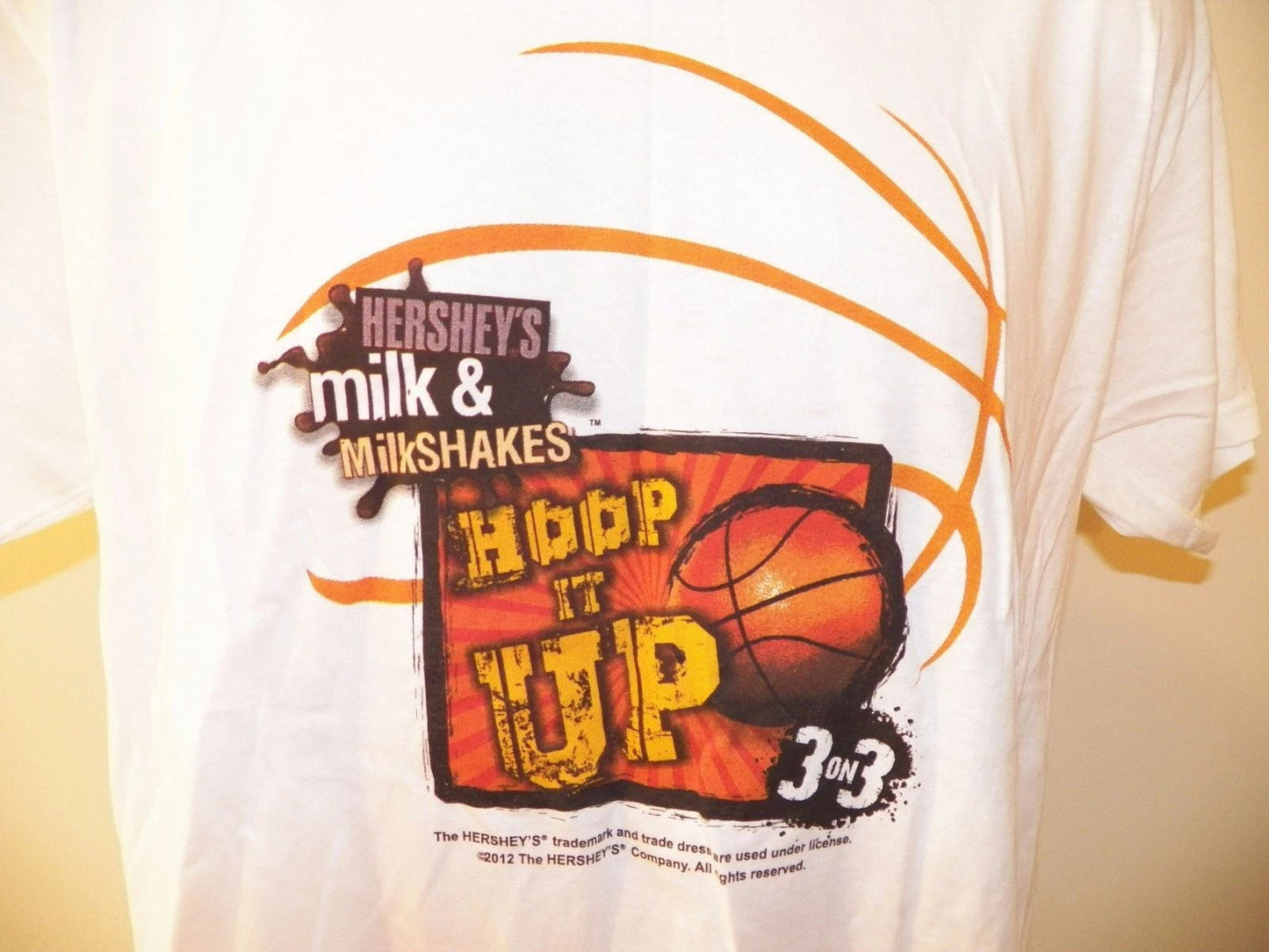 HERSHEY'S Basketball T-Shirt Mens Large (2-Sided) 3 on 3 Hoop it Up NEW Unisex T-shirt, Sweatshirt, Hoodie, Long Sleeve Tee - T-Shirt, Sweatshirt, Hoodie