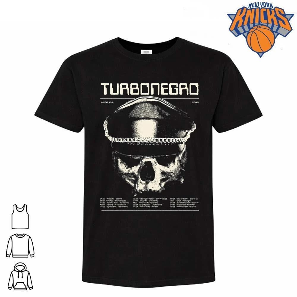 Turbonegro Skull Summer Tour Rock Band Merch Shirt Unisex T-shirt, Sweatshirt, Hoodie, Long Sleeve Tee - T-Shirt, Sweatshirt, Hoodie