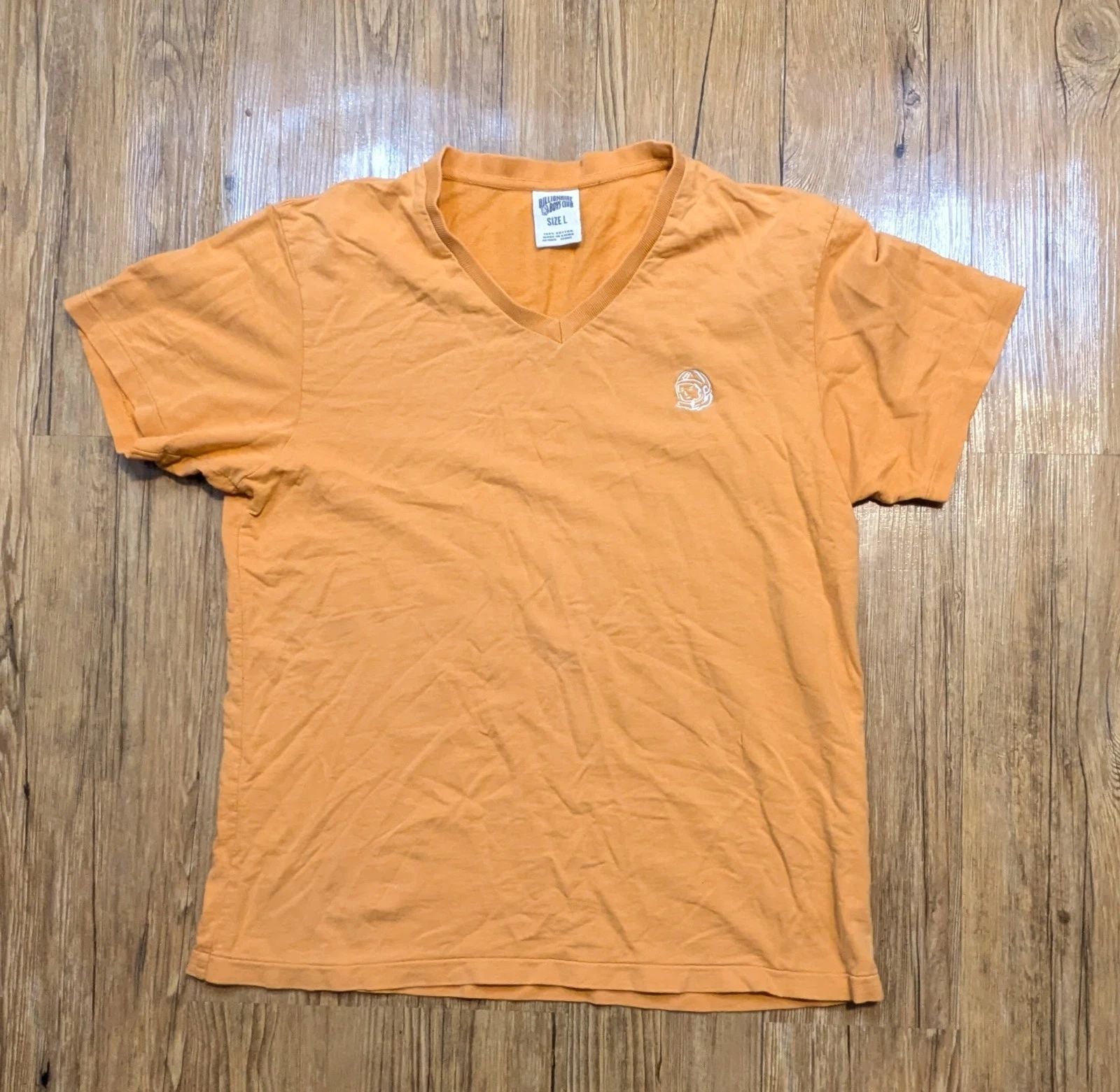 Billionaire Boys Club Orange V Neck T-shirt Mens Size L B45 Unisex T-shirt, Sweatshirt, Hoodie, Long Sleeve Tee - T-Shirt, Sweatshirt, Hoodie