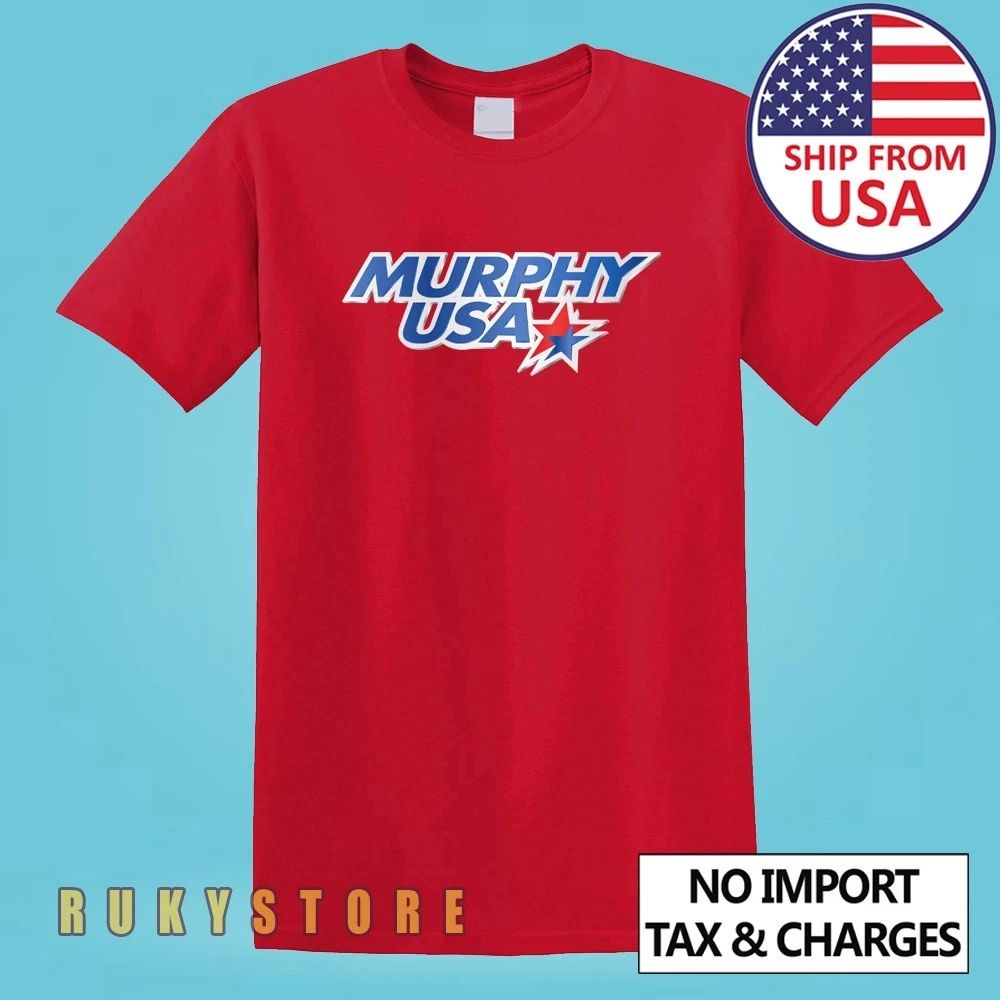 Murphy USA Gasoline Gas Station Car Motorcycle Men's Red Size S-5XL Unisex T-shirt, Sweatshirt, Hoodie, Long Sleeve Tee - T-Shirt, Sweatshirt, Hoodie