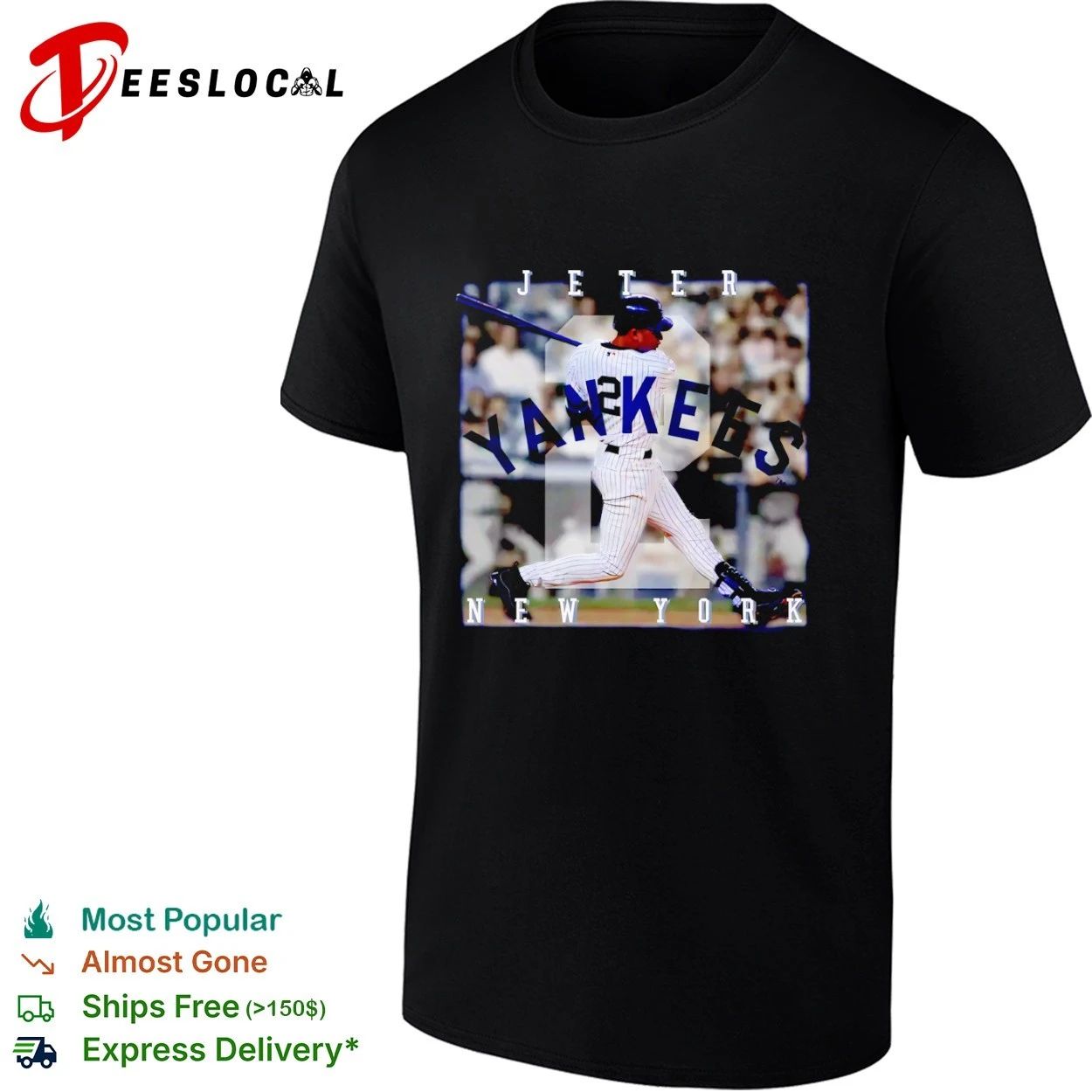 Derek Jeter New York Yankees MLB Baseball T-shirt Unisex T-shirt, Sweatshirt, Hoodie, Long Sleeve Tee - T-Shirt, Sweatshirt, Hoodie