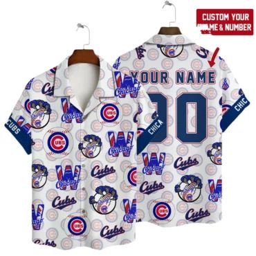 Chicago Cubs Personalized Fan Spirit Hawaiian Shirt Unisex T-shirt, Sweatshirt, Hoodie, Long Sleeve Tee - T-Shirt, Sweatshirt, Hoodie