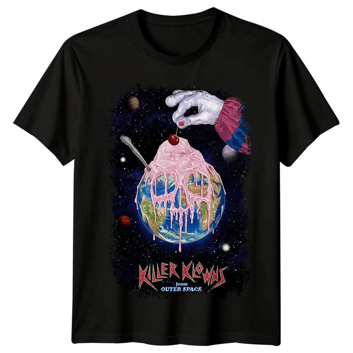 Killer Klowns from Outer Space (1988) Movie Poster Inspired Classic T-Shirt Tee Unisex T-shirt, Sweatshirt, Hoodie, Long Sleeve Tee - T-Shirt, Sweatshirt, Hoodie