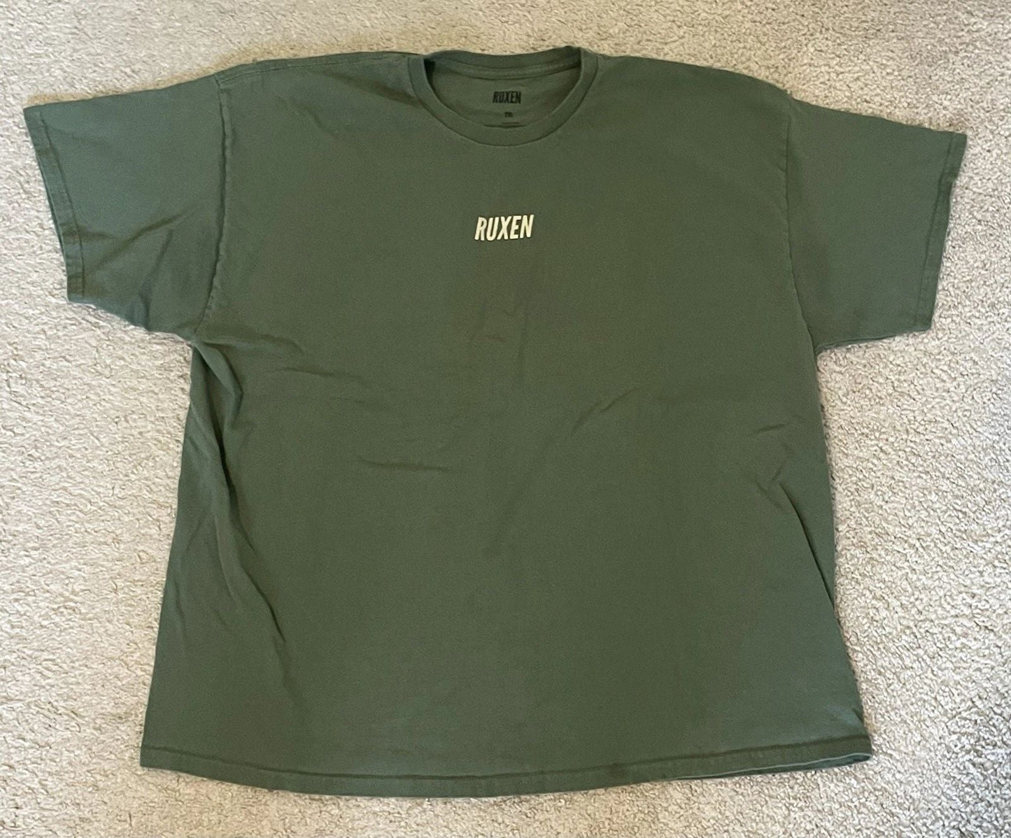 Ruxen T Shirt 2XL Green Minimal Logo Streetwear Unisex T-shirt, Sweatshirt, Hoodie, Long Sleeve Tee - T-Shirt, Sweatshirt, Hoodie