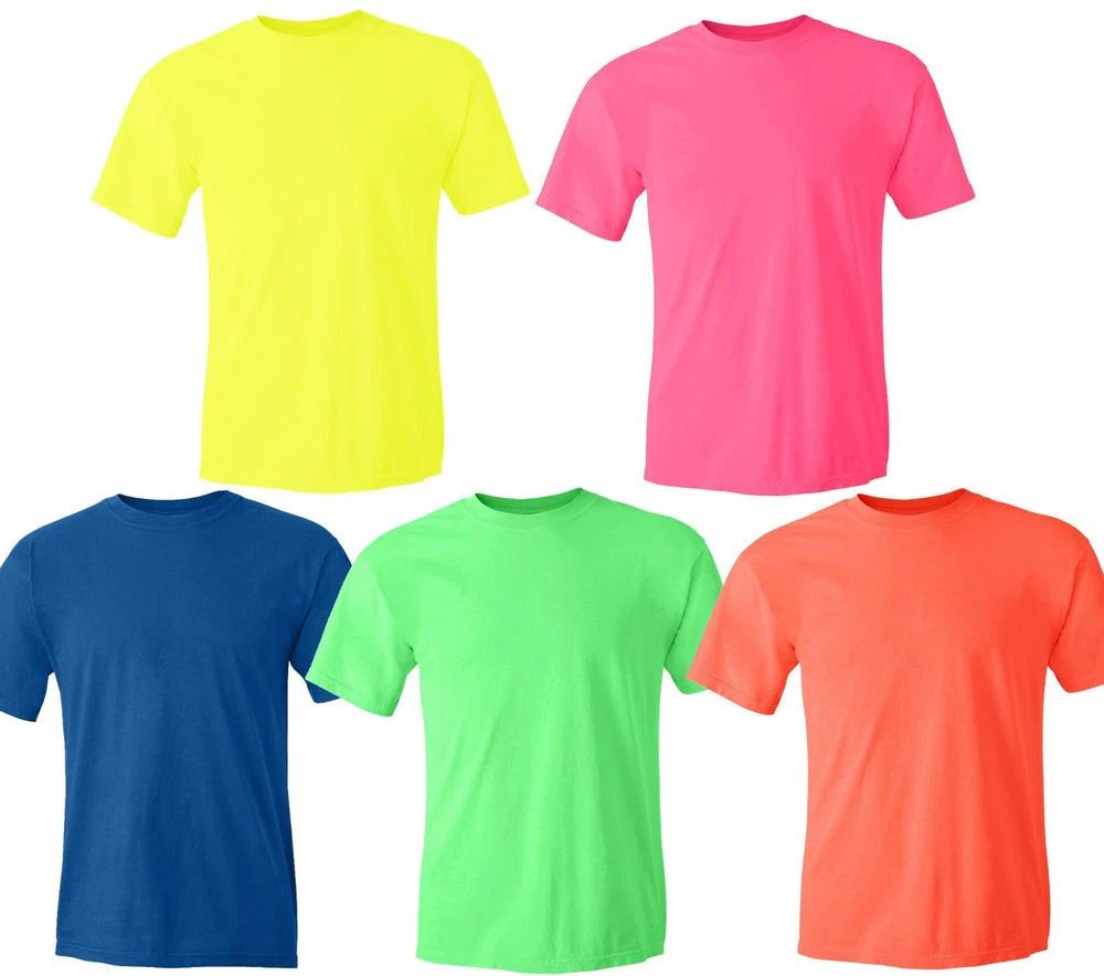 Gildan NEON Heavy Cotton T-Shirt Fluorescent Colors Safety Tee Wholesale S-5XL Unisex T-shirt, Sweatshirt, Hoodie, Long Sleeve Tee - T-Shirt, Sweatshirt, Hoodie