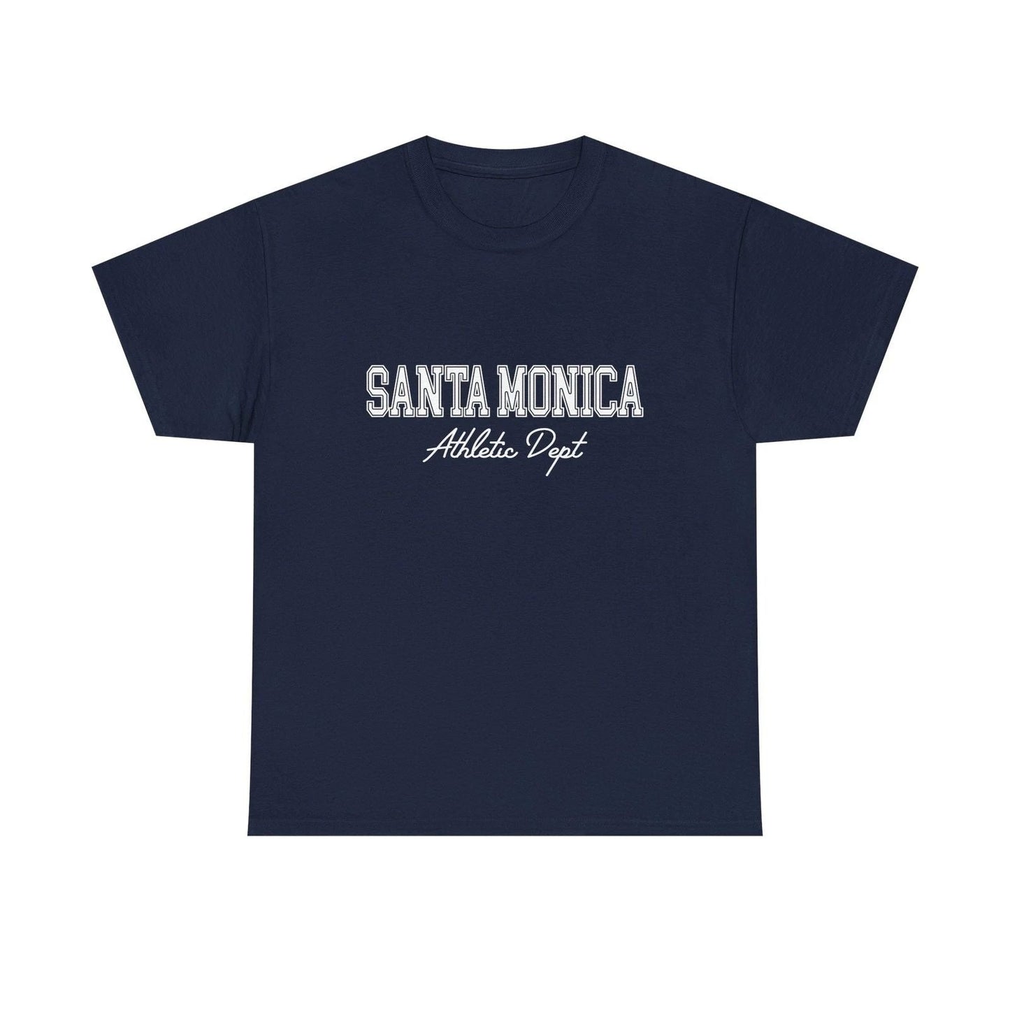 Santa Monica California Vintage Simple Y2k Aesthetic, Athletic Dept Tee Unisex T-shirt, Sweatshirt, Hoodie, Long Sleeve Tee - T-Shirt, Sweatshirt, Hoodie