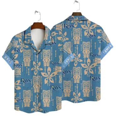 Tampa Bay Rays Tiki Icon Hawaiian Shirt Unisex T-shirt, Sweatshirt, Hoodie, Long Sleeve Tee - T-Shirt, Sweatshirt, Hoodie
