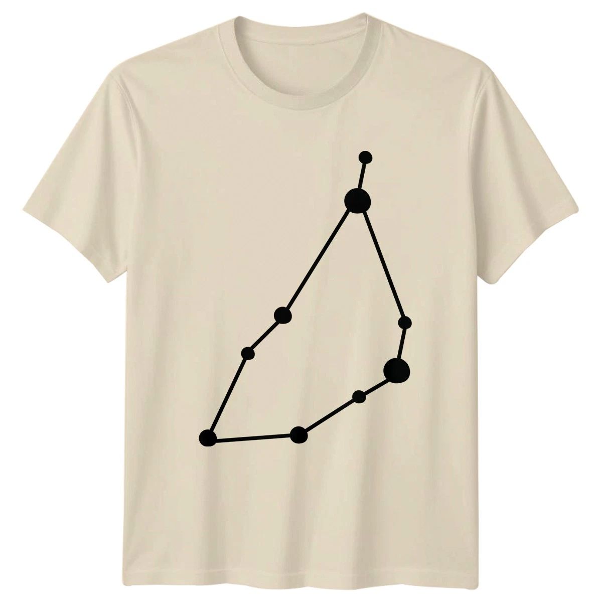 Simple Star Constellation Design T-Shirt Astronomy Space Unisex T-shirt, Sweatshirt, Hoodie, Long Sleeve Tee - T-Shirt, Sweatshirt, Hoodie