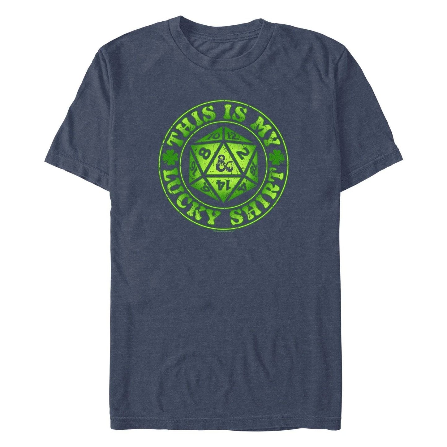 Men's Dungeons & Dragons This Is My Lucky Shirt T-Shirt Unisex T-shirt, Sweatshirt, Hoodie, Long Sleeve Tee - T-Shirt, Sweatshirt, Hoodie
