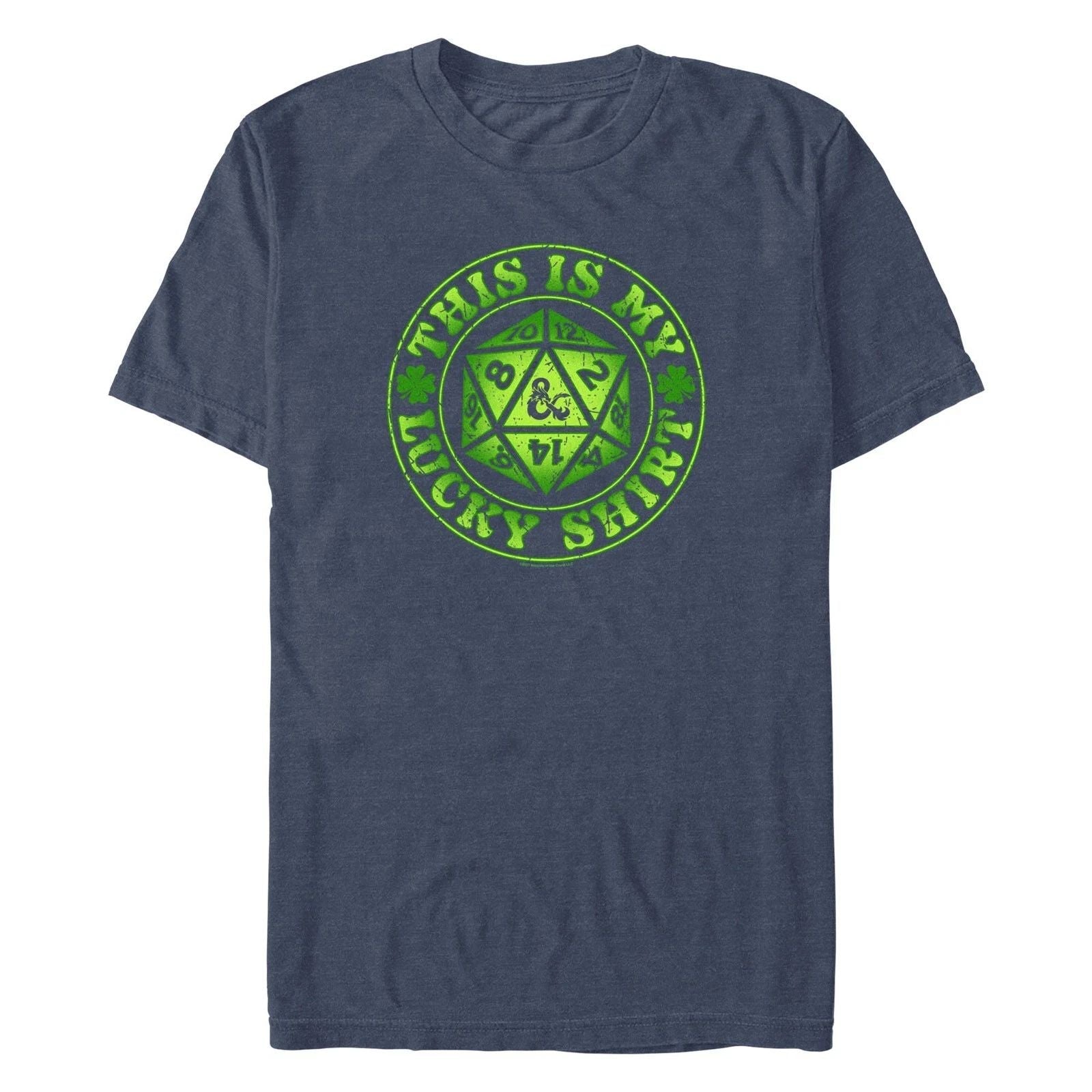 Men's Dungeons & Dragons This Is My Lucky Shirt T-Shirt Unisex T-shirt, Sweatshirt, Hoodie, Long Sleeve Tee - T-Shirt, Sweatshirt, Hoodie