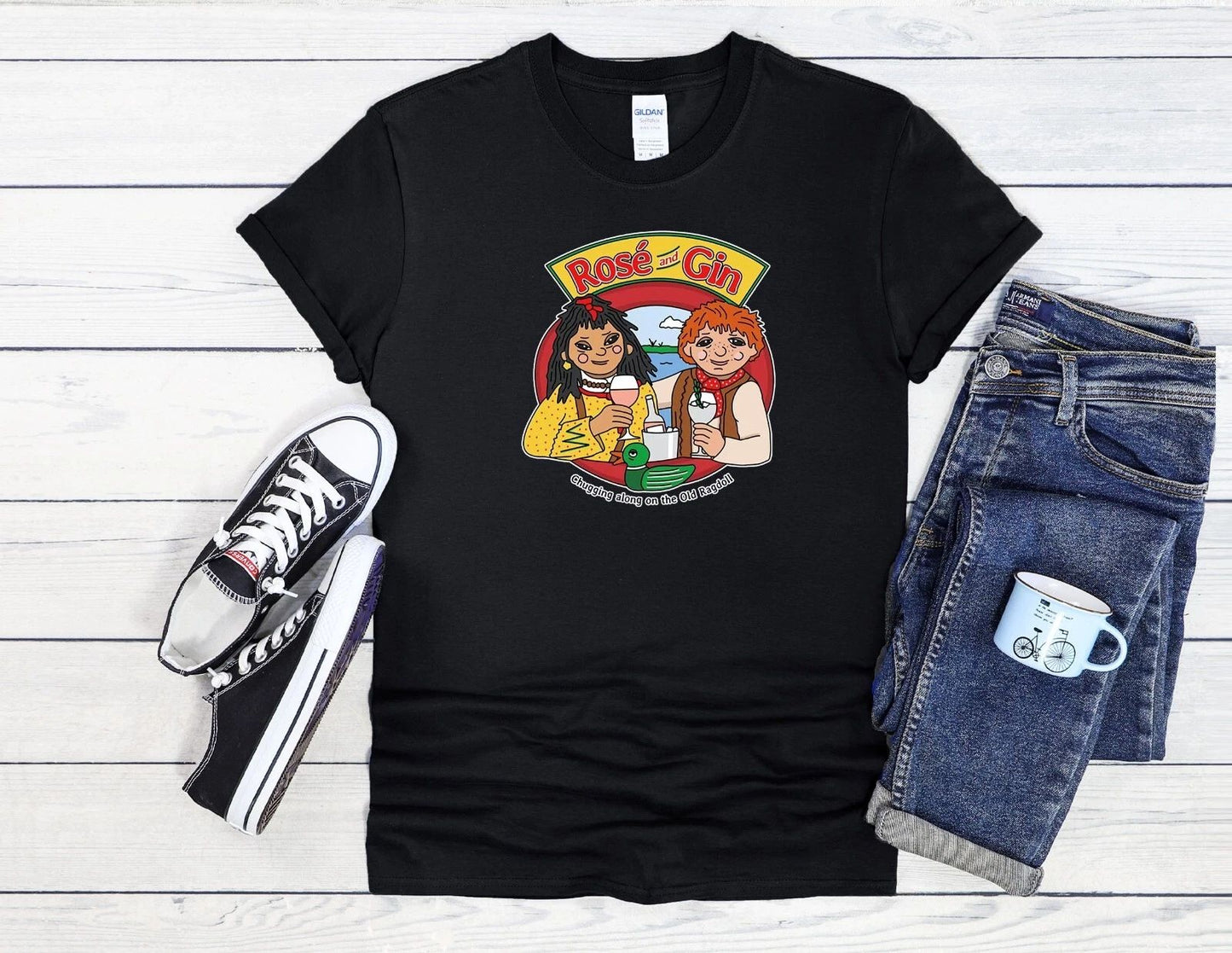 Rose and Gin Shirt Hobbits Fun Art Men Women Unisex T Shirt Hoodie Baseball 4035 Unisex T-shirt, Sweatshirt, Hoodie, Long Sleeve Tee - T-Shirt, Sweatshirt, Hoodie