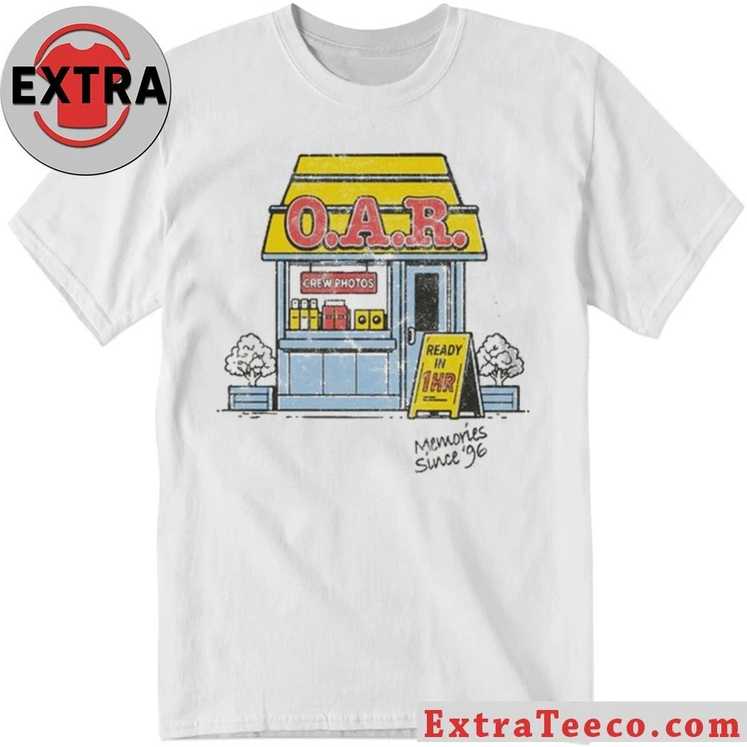 O.A.R Crew Photo Memories Since 96 Shirt Unisex T-shirt, Sweatshirt, Hoodie, Long Sleeve Tee - T-Shirt, Sweatshirt, Hoodie