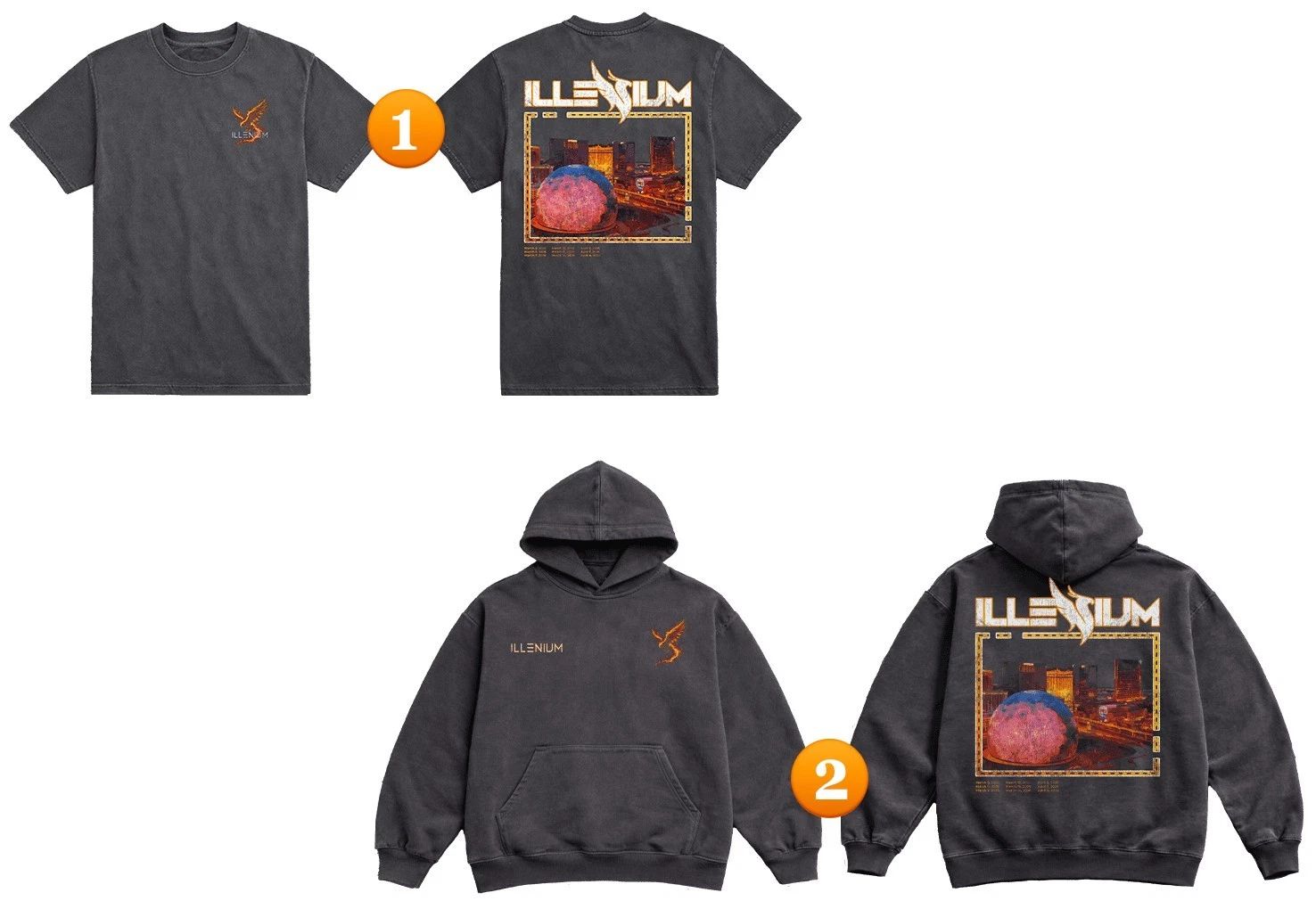 SALE! Illenium Sphere Odyssey 2026 Hoodie OR T-Shirt Reprint All Size Unisex T-shirt, Sweatshirt, Hoodie, Long Sleeve Tee - T-Shirt, Sweatshirt, Hoodie
