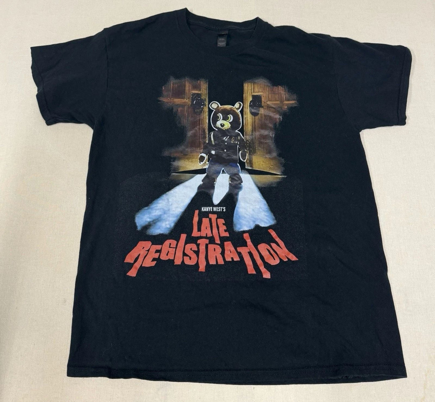 Vintage 2005 Kanye West Late Registration Tee Shirt Men L Touch The Sky Tour 13 Unisex T-shirt, Sweatshirt, Hoodie, Long Sleeve Tee - T-Shirt, Sweatshirt, Hoodie