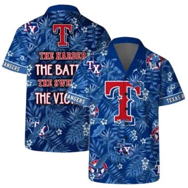 Texas Rangers Victory Battle Hawaiian Shirt Unisex T-shirt, Sweatshirt, Hoodie, Long Sleeve Tee - T-Shirt, Sweatshirt, Hoodie