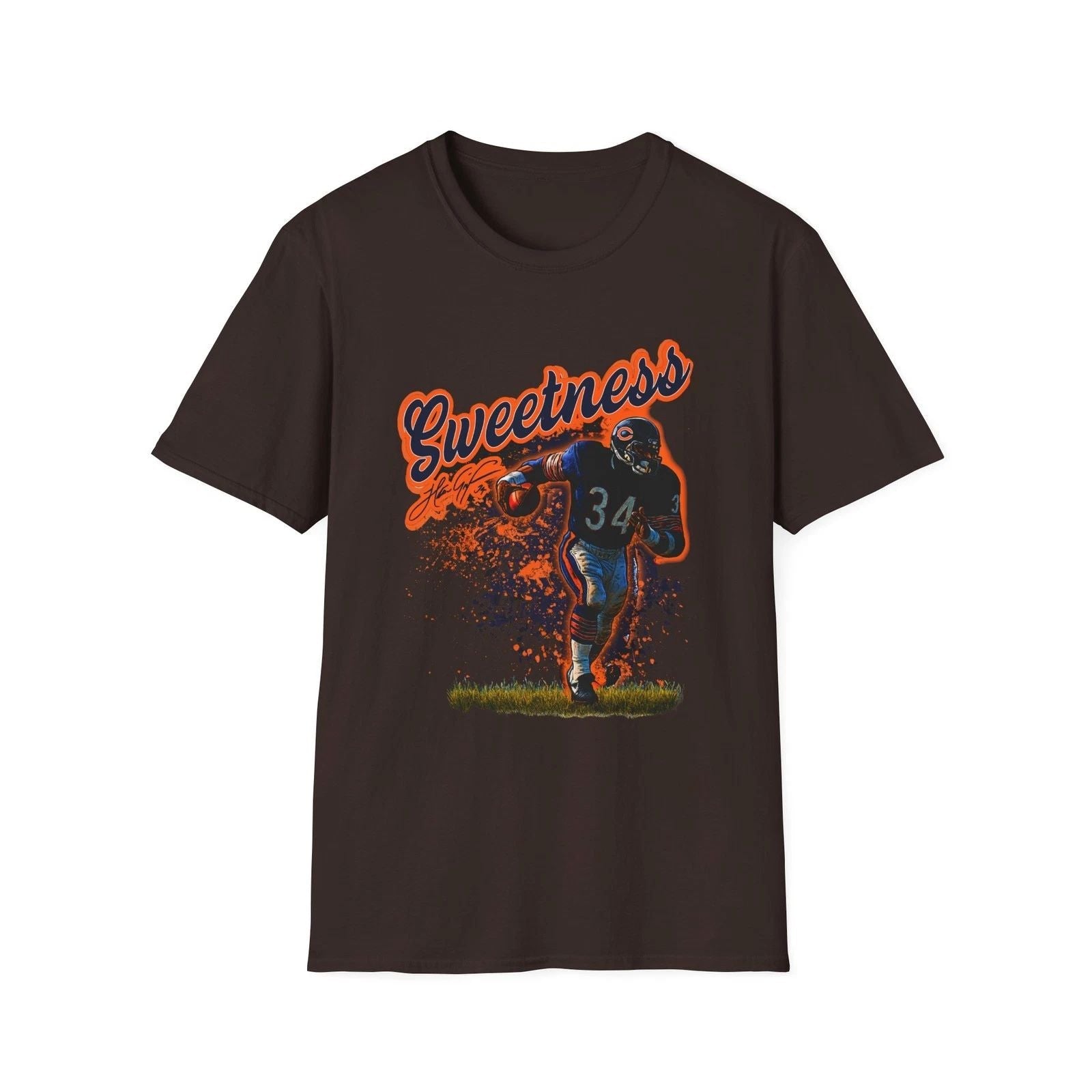Vintage Sweetness Walter Payton T-Shirt, Football Fan Gift, Retro Sports Tee, Unisex T-shirt, Sweatshirt, Hoodie, Long Sleeve Tee - T-Shirt, Sweatshirt, Hoodie