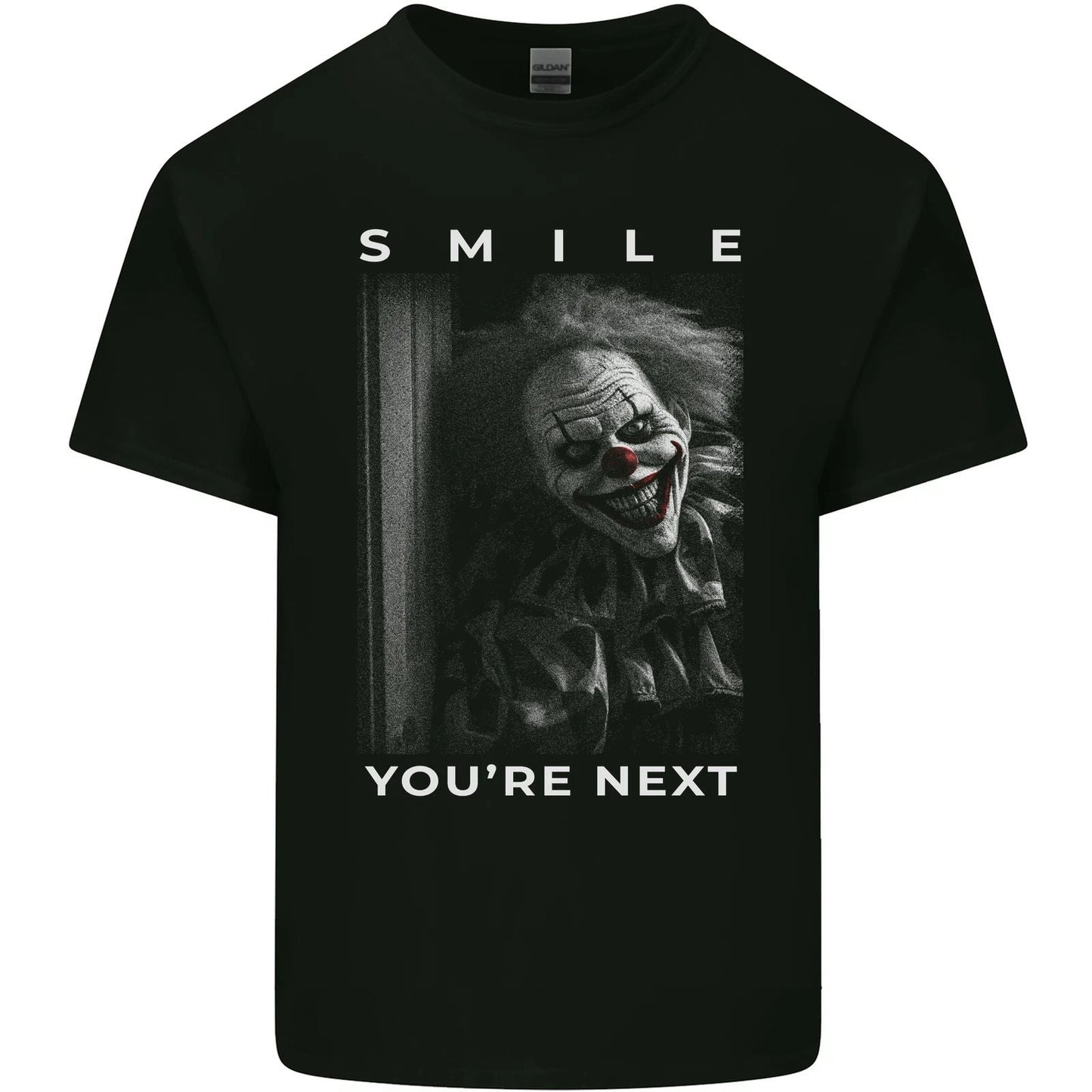 Your Next Horror Clown Halloween Mens Cotton T-Shirt Tee Top Unisex T-shirt, Sweatshirt, Hoodie, Long Sleeve Tee - T-Shirt, Sweatshirt, Hoodie