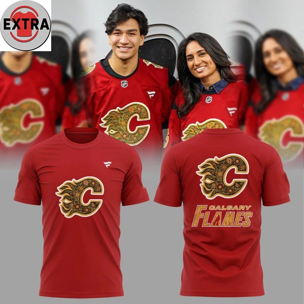 Calgary Flames South Asian Celebration Night 2026 Hoodie T-Shirt Unisex T-shirt, Sweatshirt, Hoodie, Long Sleeve Tee - T-Shirt, Sweatshirt, Hoodie