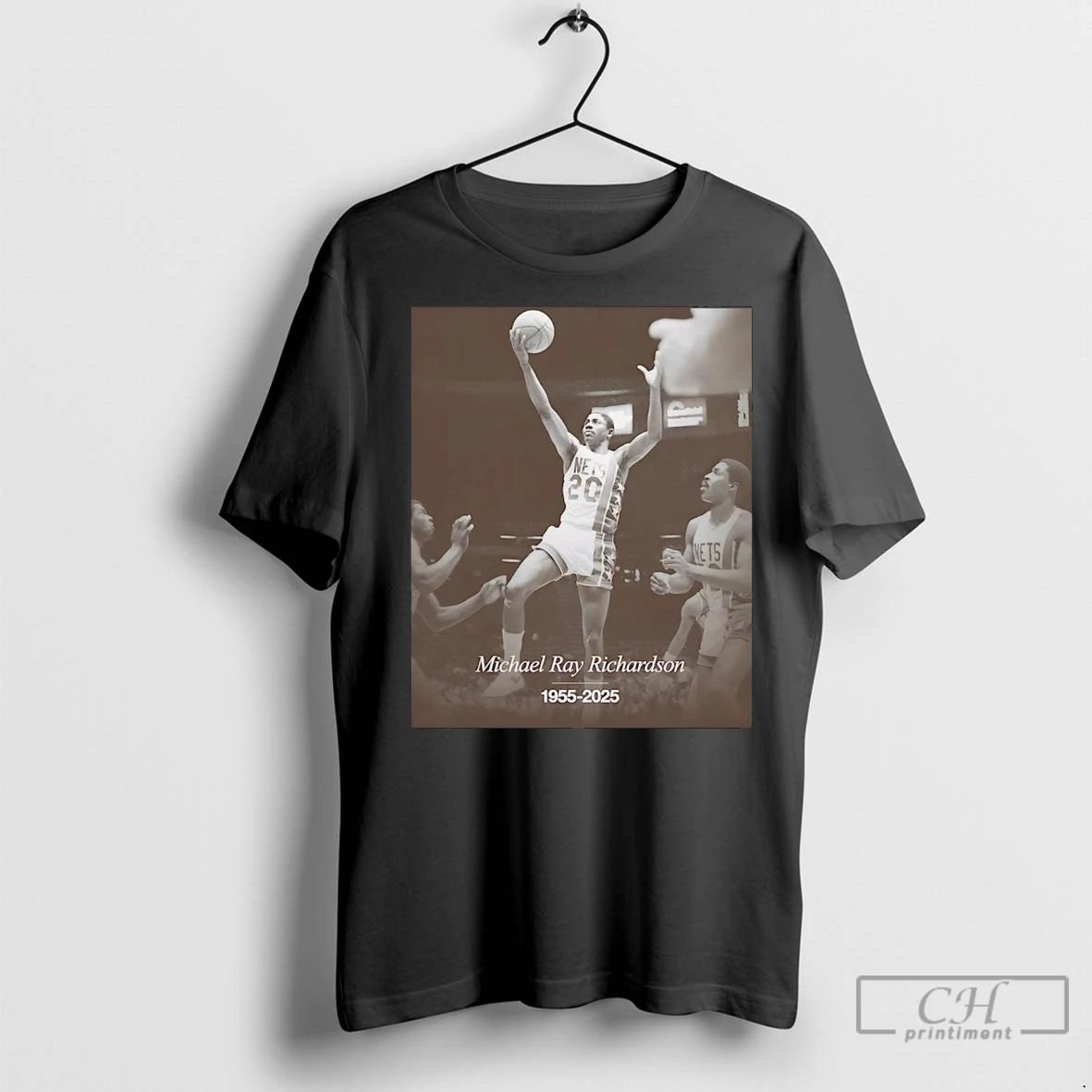 Premium Nets All Star Michael Ray Richardson 1955 2025 Unisex T-shirt, Sweatshirt, Hoodie, Long Sleeve Tee - T-Shirt, Sweatshirt, Hoodie