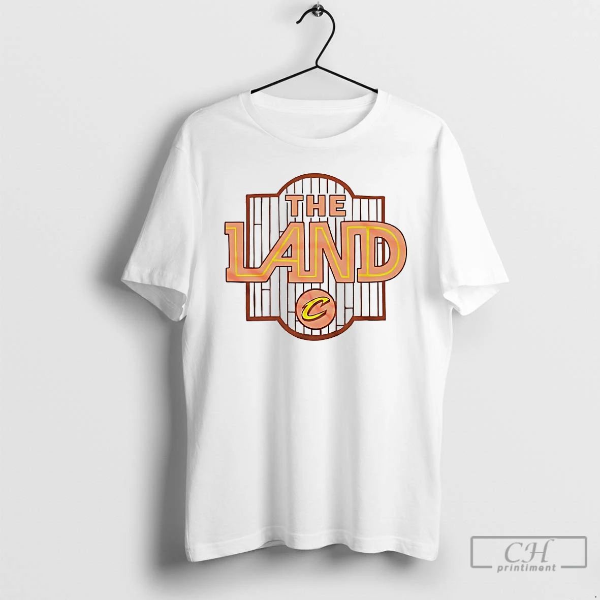 Premium Cleveland Cavaliers The Land Court City T Shirts Unisex T-shirt, Sweatshirt, Hoodie, Long Sleeve Tee - T-Shirt, Sweatshirt, Hoodie