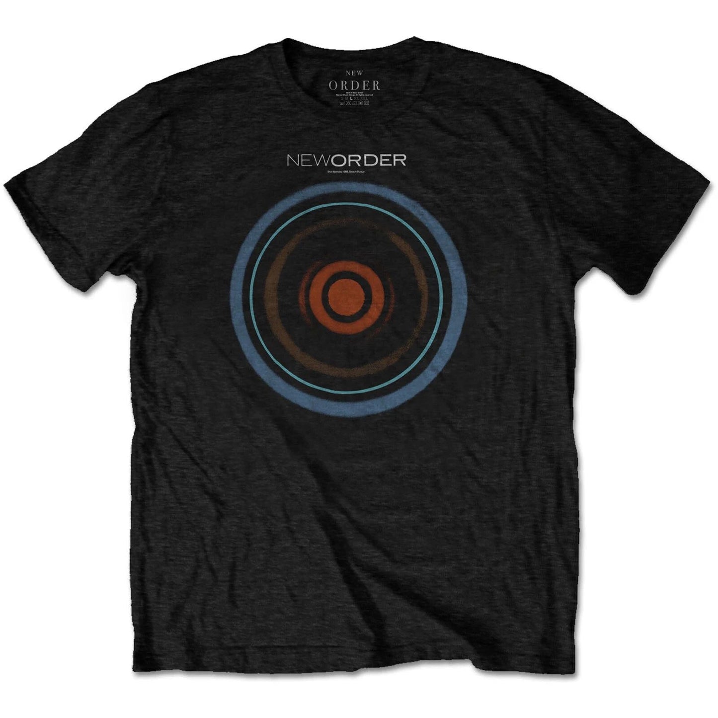 New Order T-Shirt Blue Monday Band Official New Black Unisex T-shirt, Sweatshirt, Hoodie, Long Sleeve Tee - T-Shirt, Sweatshirt, Hoodie