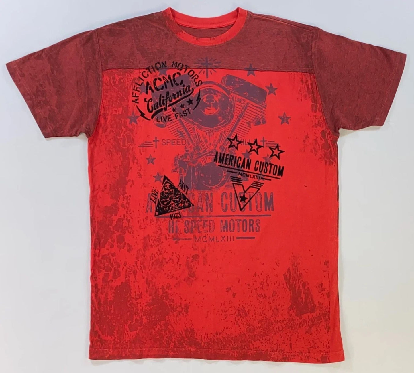 NEW WITHOUT TAGS Men's Affliction "American Custom" Cotton T-Shirt 2XL Unisex T-shirt, Sweatshirt, Hoodie, Long Sleeve Tee - T-Shirt, Sweatshirt, Hoodie