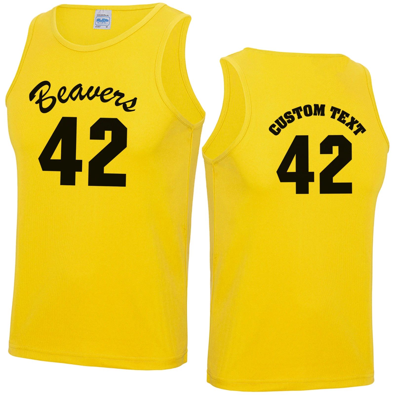 Beavers 42 Basketball Vest Top - Fancy Dress Costume Howard Teen Wolf Mens Top Unisex T-shirt, Sweatshirt, Hoodie, Long Sleeve Tee - T-Shirt, Sweatshirt, Hoodie