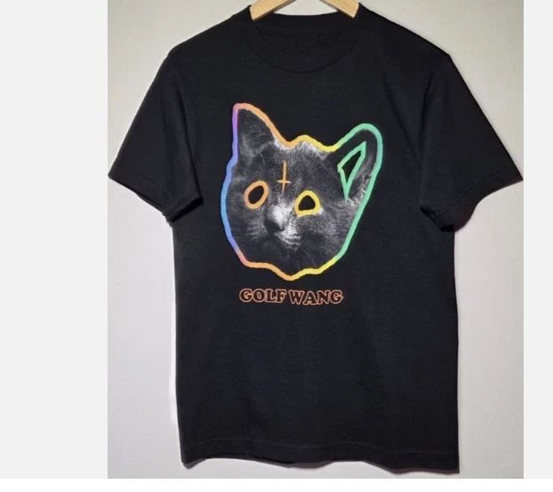 Vintage OFGWKTA Tron Cat Golf Wang OG Tyler USA Camp Flog Gnaw CFG NEW S-5XL Unisex T-shirt, Sweatshirt, Hoodie, Long Sleeve Tee - T-Shirt, Sweatshirt, Hoodie