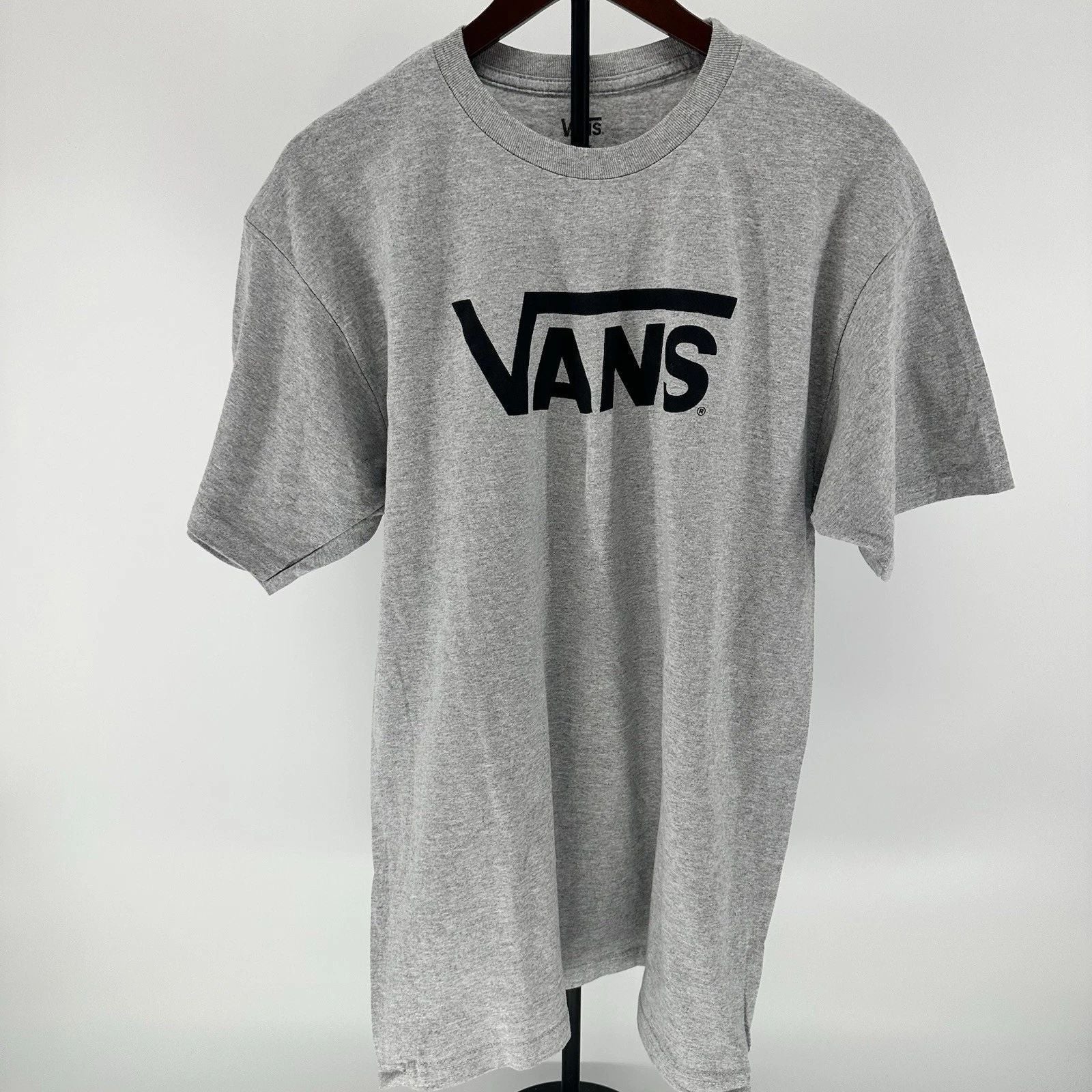 Vans - T-Shirt - Mens Medium - Gray Unisex T-shirt, Sweatshirt, Hoodie, Long Sleeve Tee - T-Shirt, Sweatshirt, Hoodie