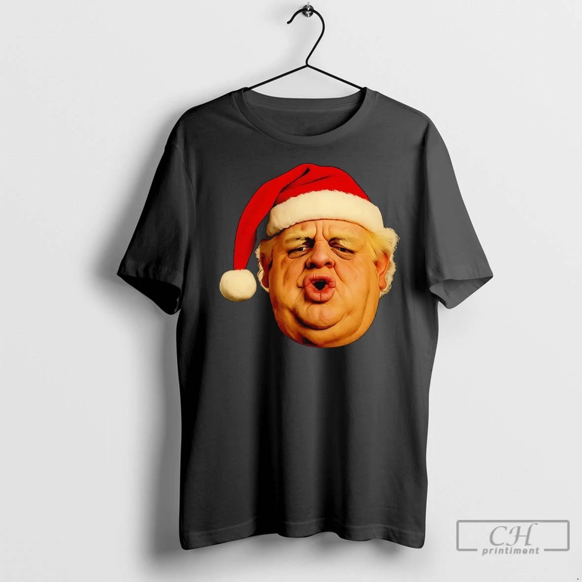 Premium Dusty Rhodes Spitting Face Christmas Unisex T-shirt, Sweatshirt, Hoodie, Long Sleeve Tee - T-Shirt, Sweatshirt, Hoodie