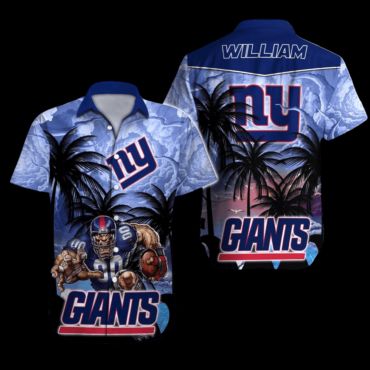 Personalized New York Giants Twilight Escape Hawaiian Shirt Unisex T-shirt, Sweatshirt, Hoodie, Long Sleeve Tee - T-Shirt, Sweatshirt, Hoodie