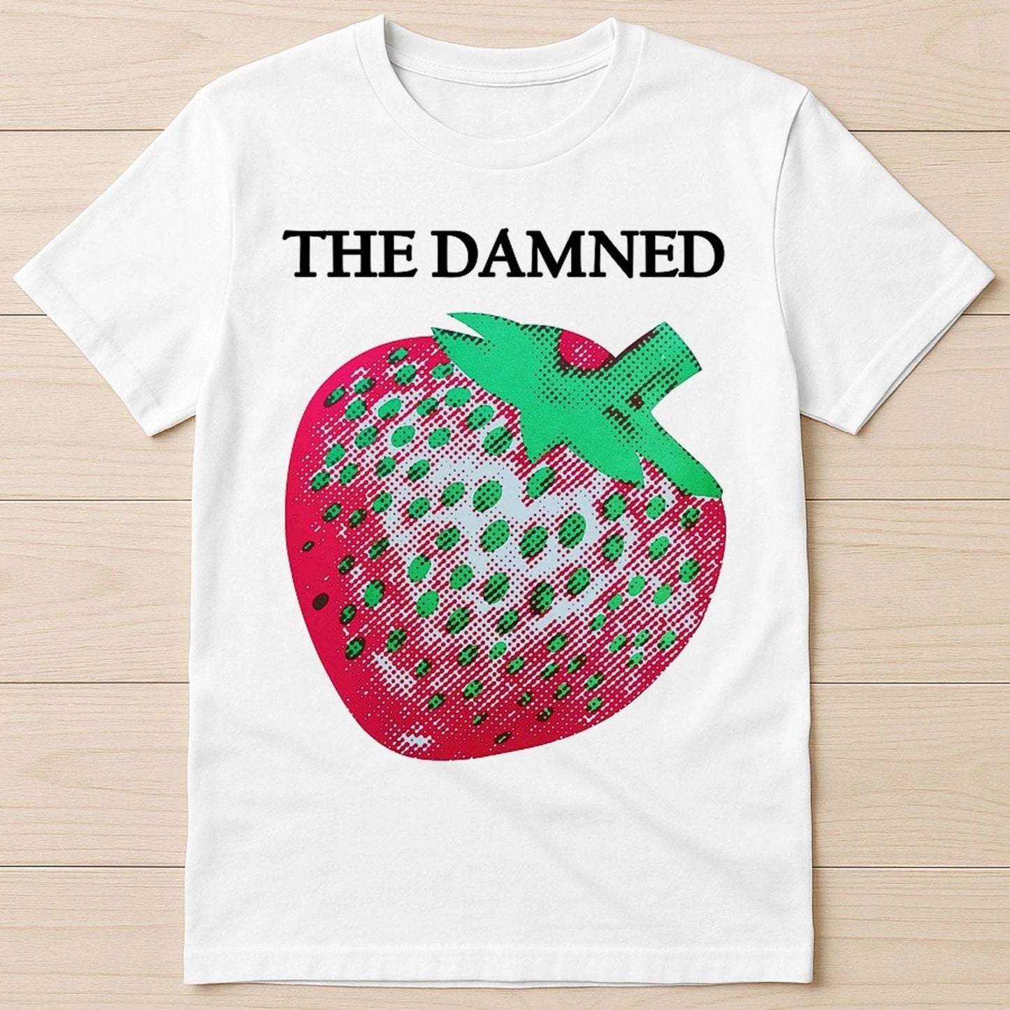 The Damned Strawberries Punk Rock Music Meme Funny Gift Tee T Shirt G2884 Unisex T-shirt, Sweatshirt, Hoodie, Long Sleeve Tee - T-Shirt, Sweatshirt, Hoodie