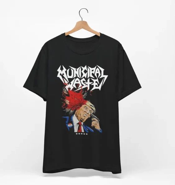 Municipal Waste T-shirt - Band Tee, Trump T-Shirt, Trump Tee Unisex T-shirt, Sweatshirt, Hoodie, Long Sleeve Tee - T-Shirt, Sweatshirt, Hoodie