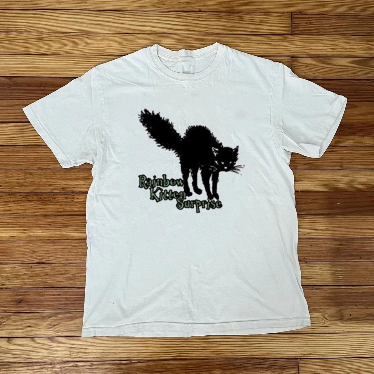 NEW Rainbow kitten surprise Cute Cat White All Size Gift T-Shirt MI880 Unisex T-shirt, Sweatshirt, Hoodie, Long Sleeve Tee - T-Shirt, Sweatshirt, Hoodie