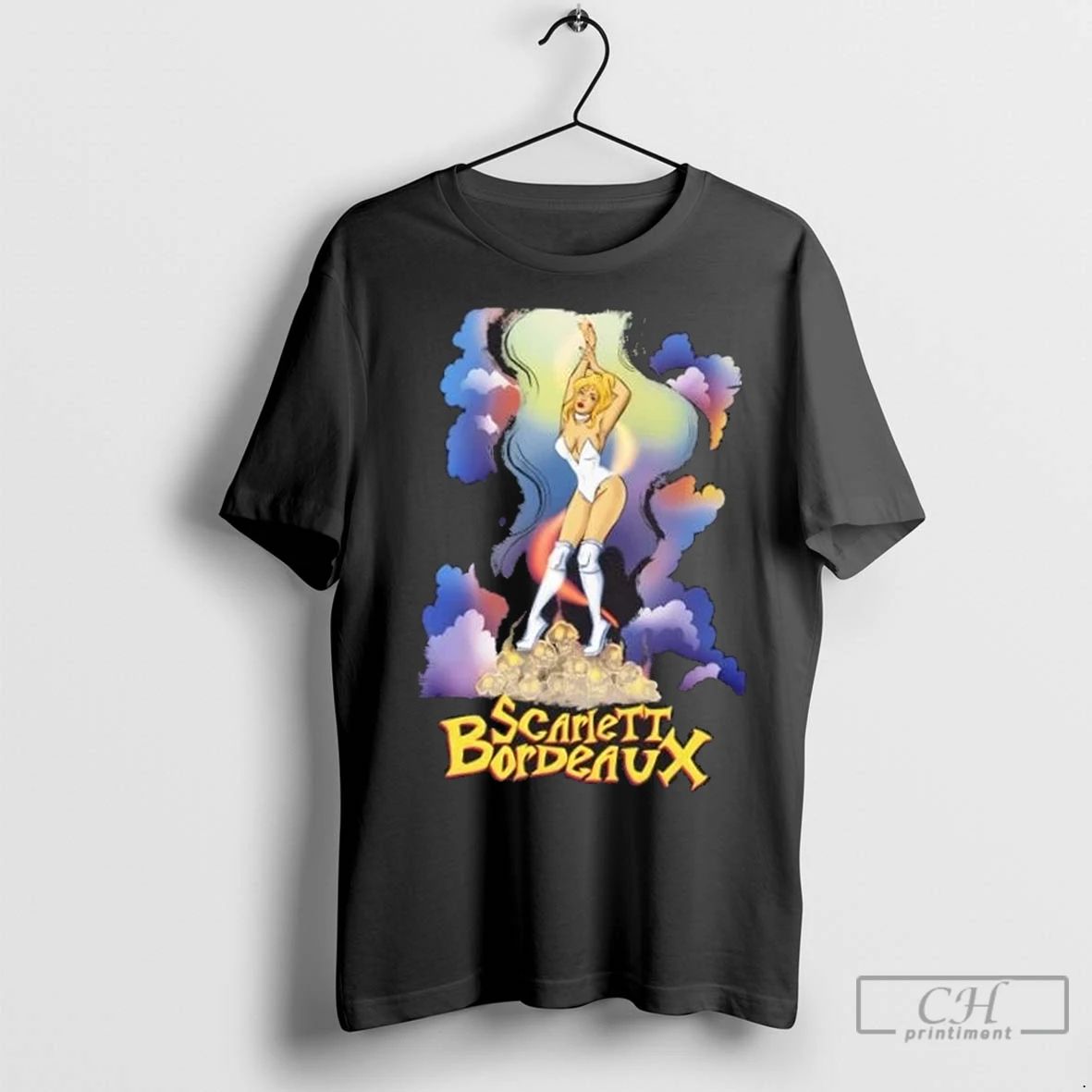 Premium Scarlett Bordeaux Cool World By Alea L Unisex T-shirt, Sweatshirt, Hoodie, Long Sleeve Tee - T-Shirt, Sweatshirt, Hoodie