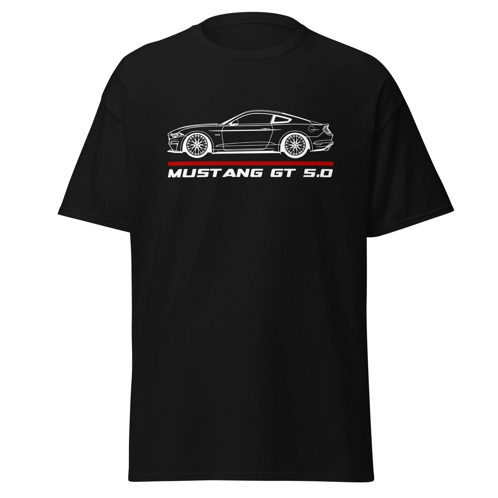 Premium T-Shirt For Ford Mustang GT 2020 Full Car Enthusiast Birthday Gift Unisex T-shirt, Sweatshirt, Hoodie, Long Sleeve Tee - T-Shirt, Sweatshirt, Hoodie