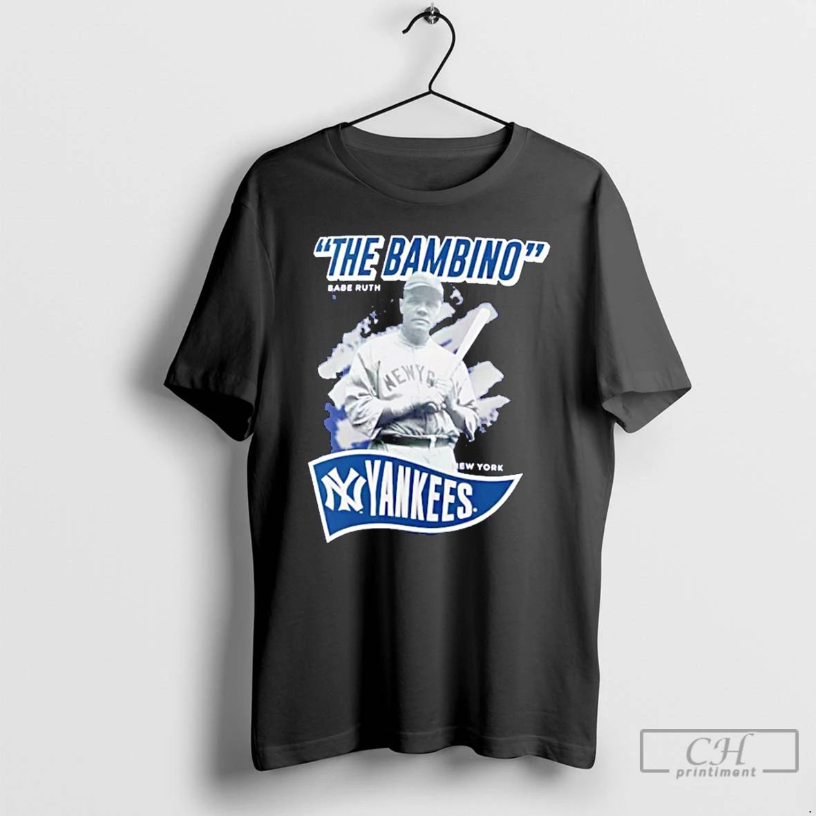 Premium New York Yankees Babe Ruth The Bambino T Shirts Unisex T-shirt, Sweatshirt, Hoodie, Long Sleeve Tee - T-Shirt, Sweatshirt, Hoodie