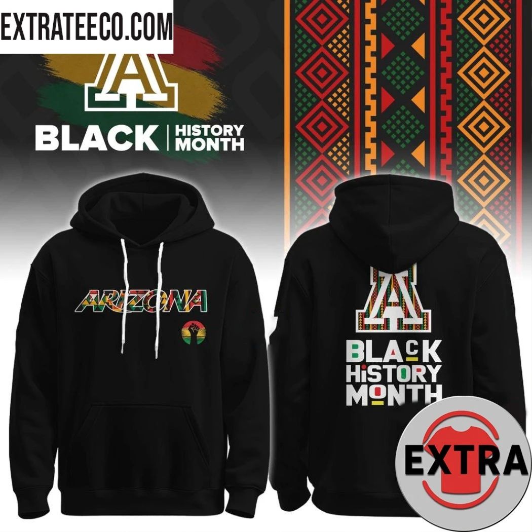 Arizona Wildcats Basketball Black History Month Logo Two Sided 2026 T-Shirt Unisex T-shirt, Sweatshirt, Hoodie, Long Sleeve Tee - T-Shirt, Sweatshirt, Hoodie