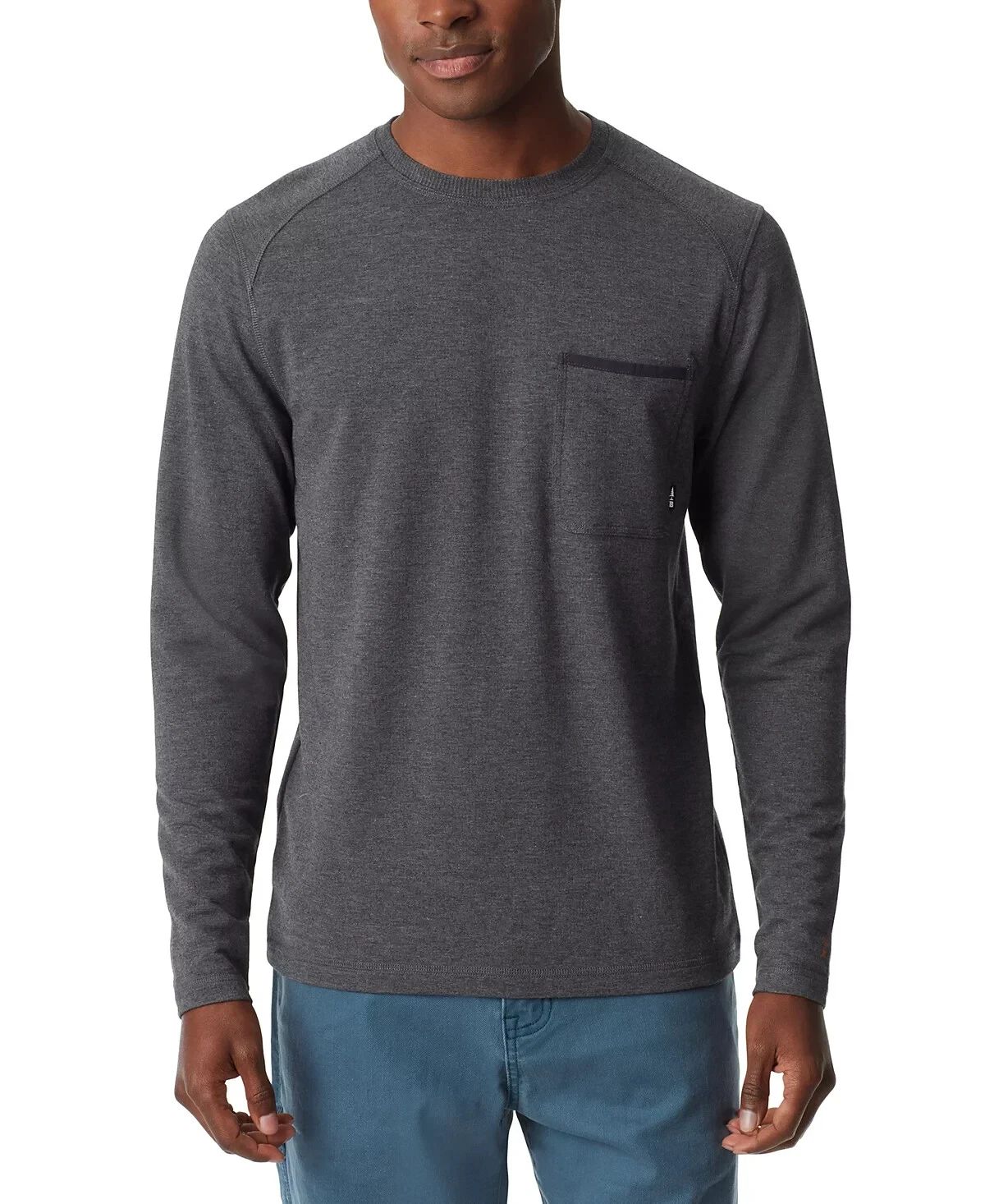 Bass Outdoor Men's Long Sleeve Ribbed T Shirt Sz Medium In Caviar Gray Unisex T-shirt, Sweatshirt, Hoodie, Long Sleeve Tee - T-Shirt, Sweatshirt, Hoodie