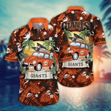 San Francisco Giants Surf Beetle Hawaiian Shirt Unisex T-shirt, Sweatshirt, Hoodie, Long Sleeve Tee - T-Shirt, Sweatshirt, Hoodie
