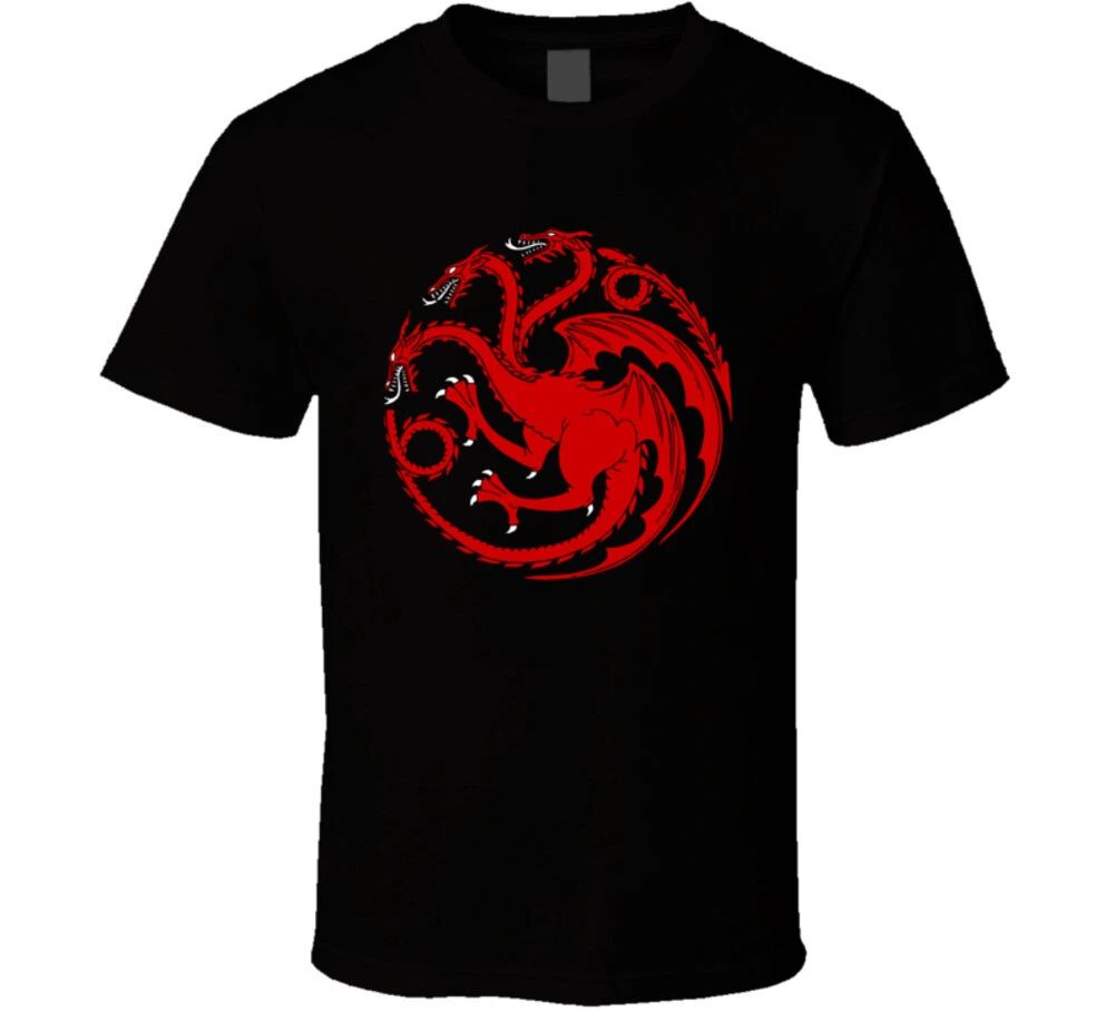 House Targaryen Crest T Shirt Unisex T-shirt, Sweatshirt, Hoodie, Long Sleeve Tee - T-Shirt, Sweatshirt, Hoodie