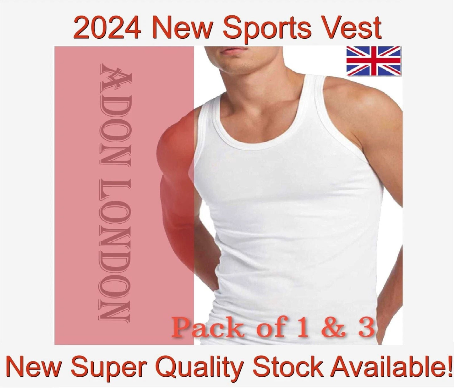 Mens Vests Made from 100% Plain Cotton 1 3Pack Comfortable Feel Vest Top for Men Unisex T-shirt, Sweatshirt, Hoodie, Long Sleeve Tee - T-Shirt, Sweatshirt, Hoodie