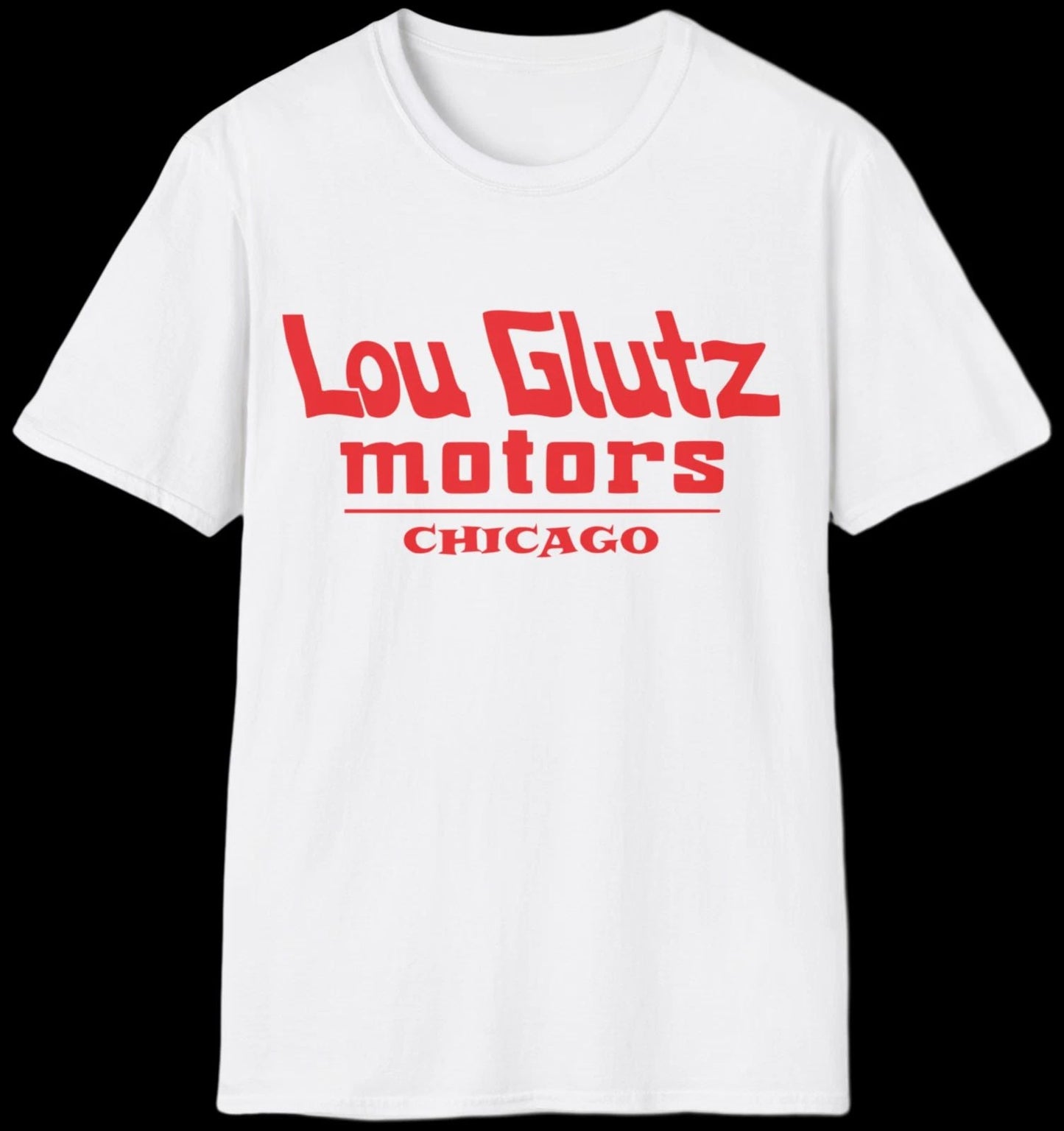 Lou Glutz Motors T-Shirt | Griswold Vacation Shirt | Softstyle Tee Unisex T-shirt, Sweatshirt, Hoodie, Long Sleeve Tee - T-Shirt, Sweatshirt, Hoodie
