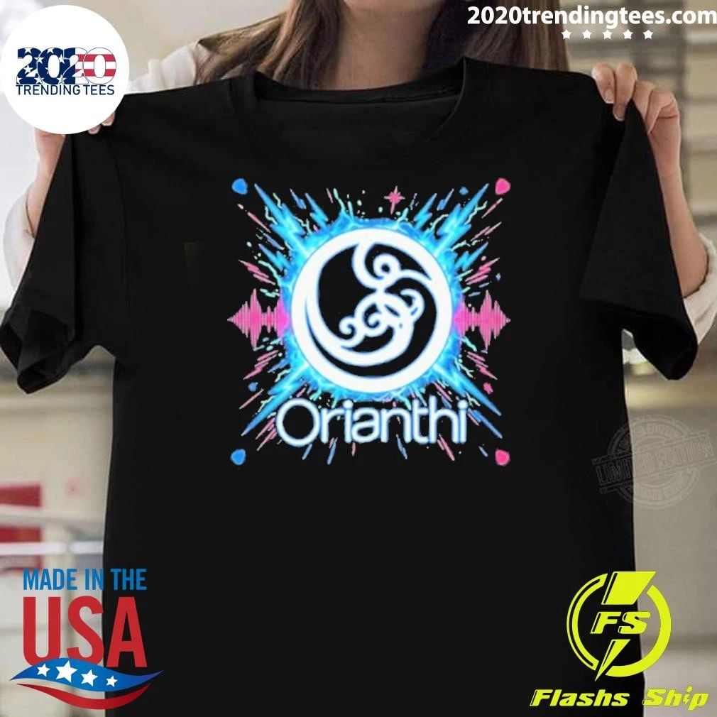 Orianthi Neon Bolt Logo Shirt Unisex T-shirt, Sweatshirt, Hoodie, Long Sleeve Tee - T-Shirt, Sweatshirt, Hoodie