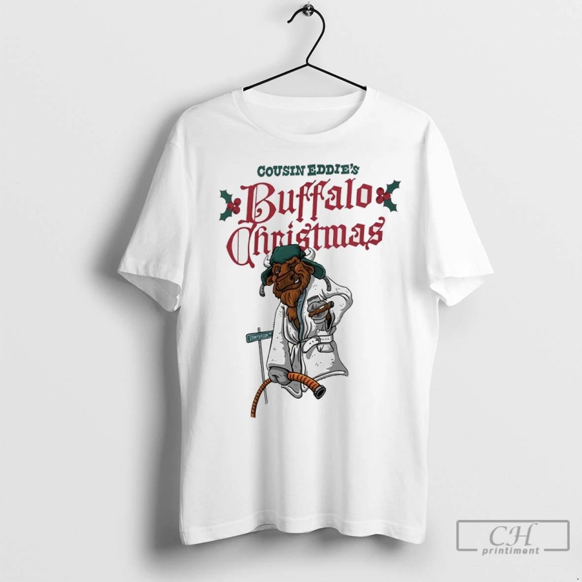 Premium Cousin Eddies Buffalo Christmas 2025 Unisex T-shirt, Sweatshirt, Hoodie, Long Sleeve Tee - T-Shirt, Sweatshirt, Hoodie