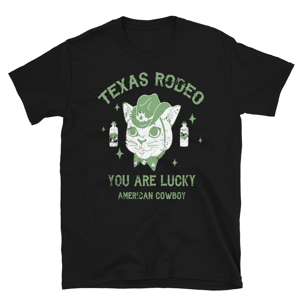 Cowboy Cat Texas Rodeo Cowboy Classic Trendy Design Casual T-Shirt Unisex T-shirt, Sweatshirt, Hoodie, Long Sleeve Tee - T-Shirt, Sweatshirt, Hoodie