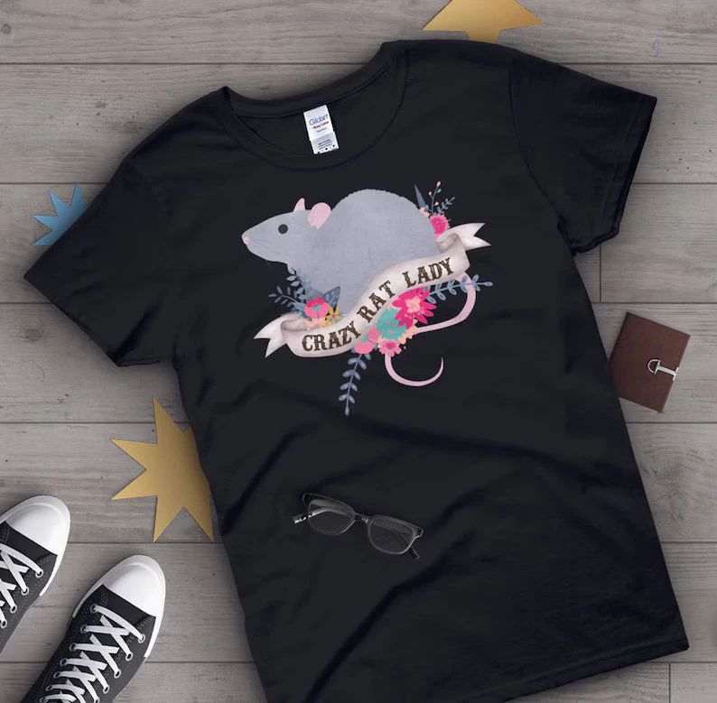 Rat Comfort Tee Women Rat Lover Gift Cute Rat Unisex T-shirt, Sweatshirt, Hoodie, Long Sleeve Tee - T-Shirt, Sweatshirt, Hoodie