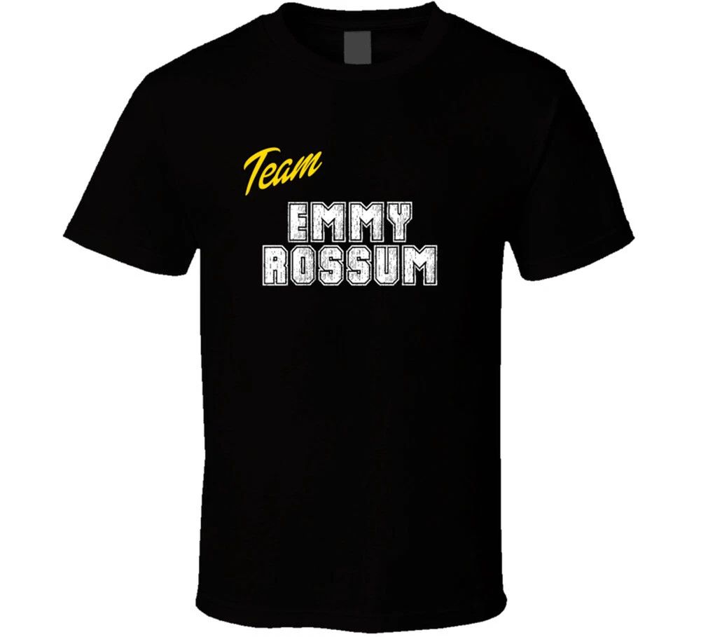 Team Emmy Rossum Action Movie Star Actor Fan T Shirt Unisex T-shirt, Sweatshirt, Hoodie, Long Sleeve Tee - T-Shirt, Sweatshirt, Hoodie
