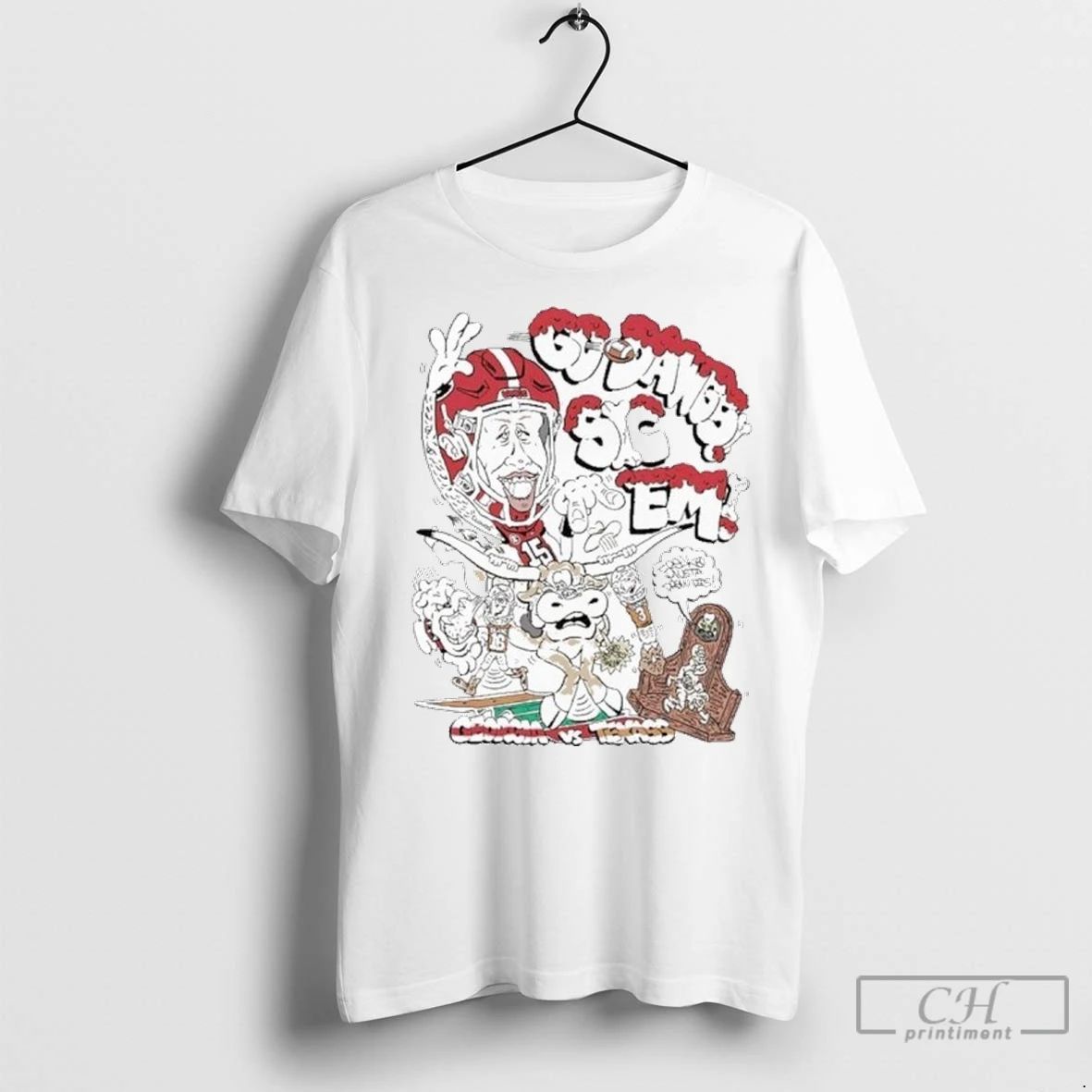 Premium Go Dawgs Sic Em 2025 Georgia Vs Texas Unisex T-shirt, Sweatshirt, Hoodie, Long Sleeve Tee - T-Shirt, Sweatshirt, Hoodie